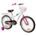 Велосипед NOVATRACK 20", CANDY, белый
