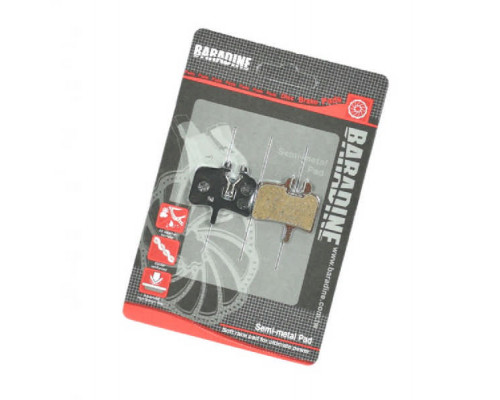 Тормозные колодки Baradine DS-01+SP1 для гидр диск тормозов Hayes, Hydr+Mechanical