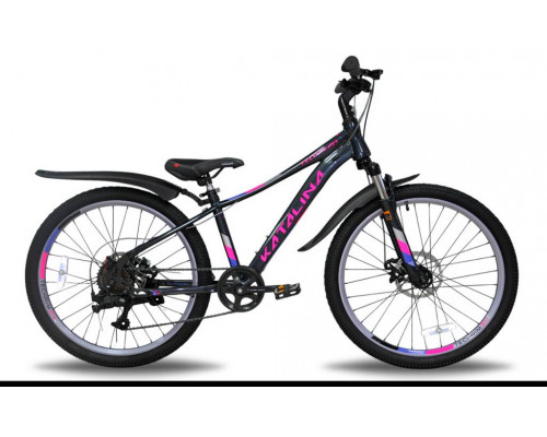 Велосипед Tech Team Katalina 24", 13", чёрный
