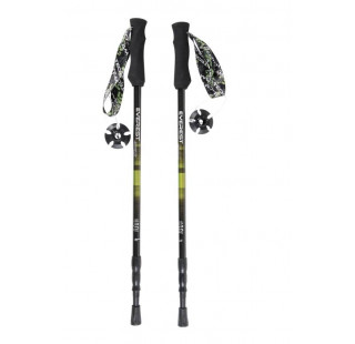 Палки для ходьбы TT EVEREST треккинговые раздвижные C EVA РУЧКОЙ TT 105-135 см GREEN