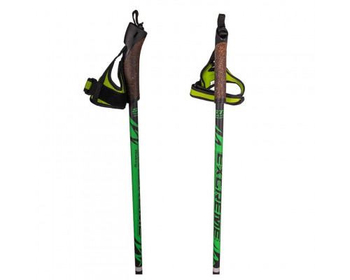 Палки для ходьбы STC EXTREME GREEN 105 100% стекловолокно