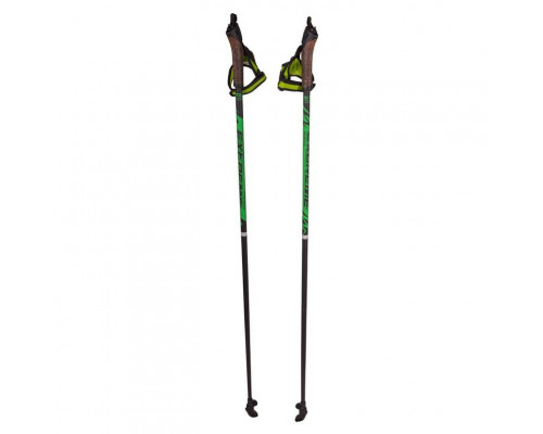 Палки для ходьбы STC EXTREME GREEN 120 100% стекловолокно