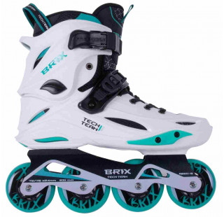 Роликовые коньки TechTeam Brix р.42-44 (XL), белый