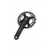 Шатуны (система) PROWHEEL CHARM-FDO4S-36T*175mm,AL-6061-T6,CHAINLINE:50mm,под квадрат,черный
