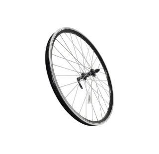 Колесо 24" переднее ST двойной обод V-br черный (ЭКСЦЕНТРИК) LU050603