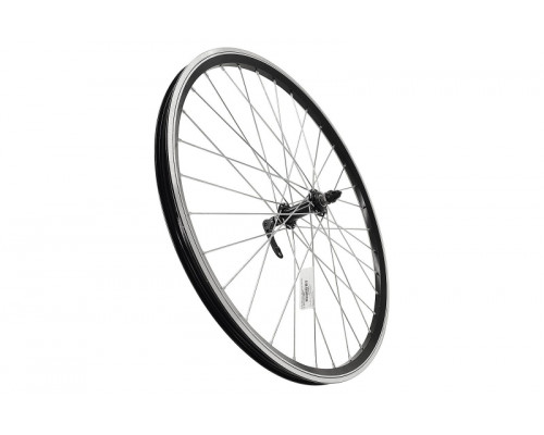 Колесо 24" переднее ST двойной обод V-br черный (ЭКСЦЕНТРИК) LU050603
