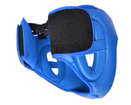 Шлем боксёрский закрытый blue M