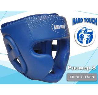 Шлем боксёрский закрытый blue S