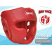 Шлем боксёрский закрытый red M