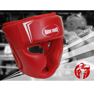 Шлем боксёрский закрытый red XL