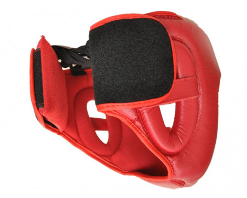 Шлем боксёрский закрытый red XL