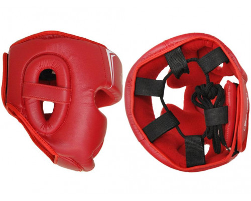 Шлем боксёрский закрытый red XL