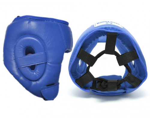 Шлем боксёрский открытый blue M