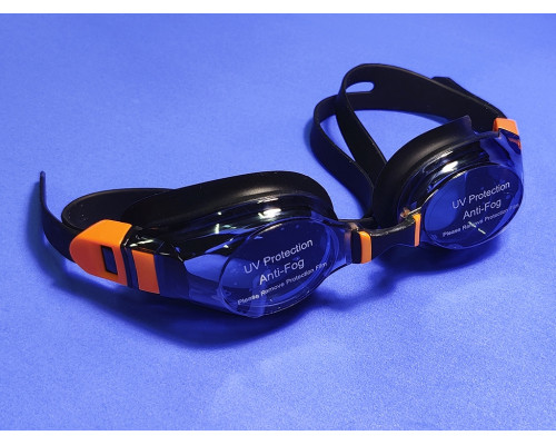 Очки для плавания оранжевые SG1670-ОРН