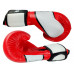 Перчатки боксёрские FIGHT PRO SERIES красные 14 унций PRO-F-K-14#
