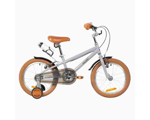 Велосипед NOVATRACK 16" VALIANT, сталь, серый