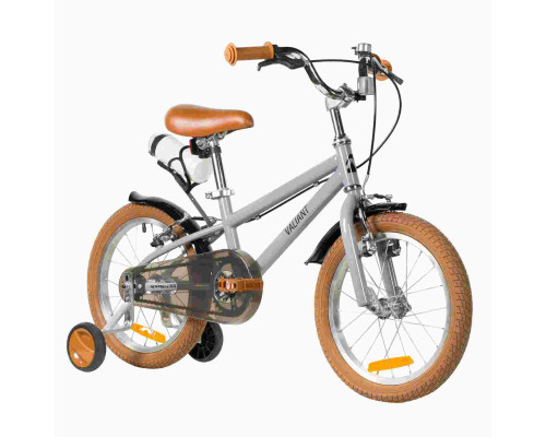 Велосипед NOVATRACK 16" VALIANT, сталь, серый