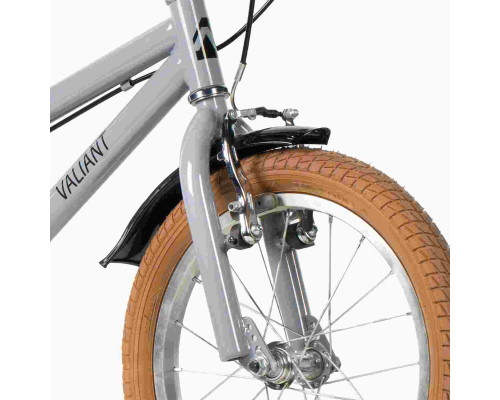 Велосипед NOVATRACK 16" VALIANT, сталь, серый