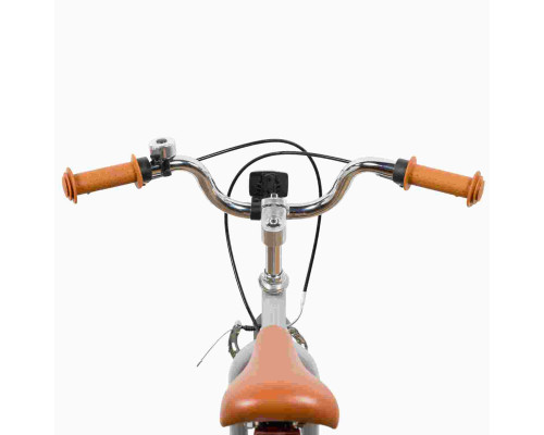 Велосипед NOVATRACK 16" VALIANT, сталь, серый