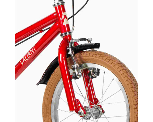 Велосипед NOVATRACK 16" VALIANT, сталь,красный