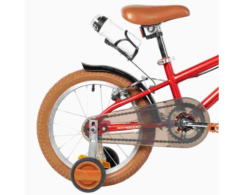 Велосипед NOVATRACK 16" VALIANT, сталь,красный