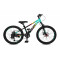 Велосипед LTBIKE SKILL 22" алюминий, рама 11", 6-ск, черный/бирюзовый