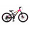 Велосипед LTBIKE SKILL 22" алюминий, рама 11", 6-ск, черный/розовый