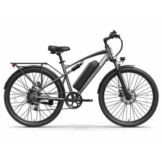 Электровелосипед QRONGE Zephyr, чёрный