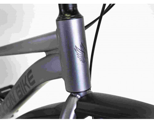 Велосипед FALCON BIKE 24" SHIFT 1.0 серый, алюминий, размер 12