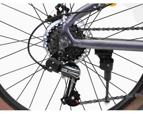 Велосипед FALCON BIKE 24" SHIFT 1.0 серый, алюминий, размер 12