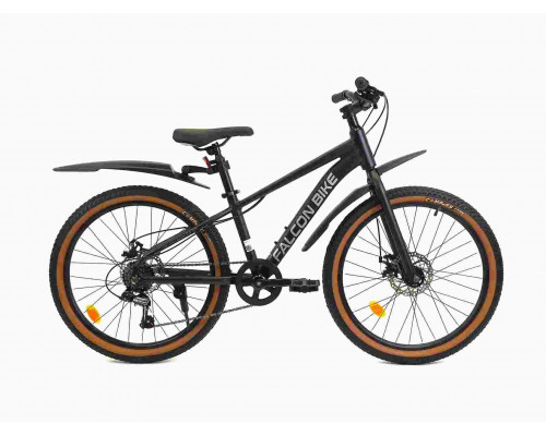 Велосипед FALCON BIKE 24" SHIFT 1.0 черный, алюминий, размер 12