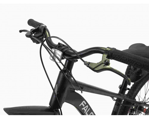 Велосипед FALCON BIKE 24" SHIFT 1.0 черный, алюминий, размер 12