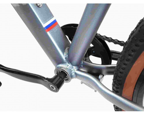 Велосипед FALCON BIKE 26" SHIFT 1.0 серый, алюминий, размер 14