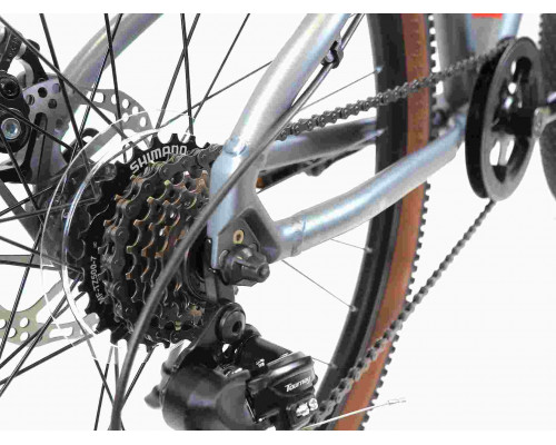 Велосипед FALCON BIKE 26" SHIFT 1.0 серый, алюминий, размер 14