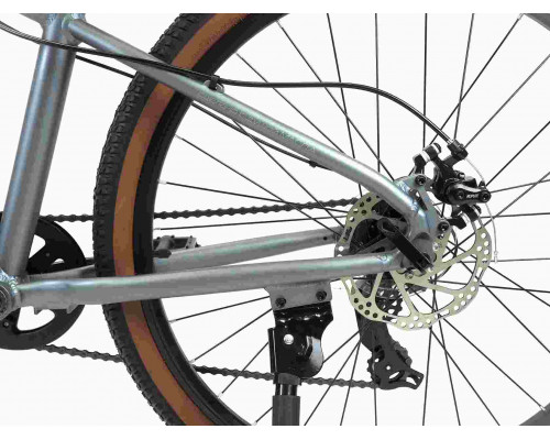 Велосипед FALCON BIKE 26" SHIFT 1.0 серый, алюминий, размер 14