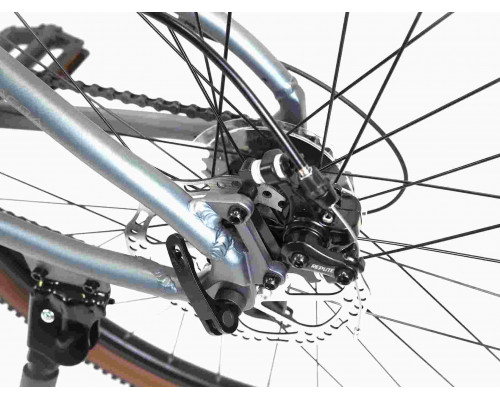 Велосипед FALCON BIKE 26" SHIFT 1.0 серый, алюминий, размер 14