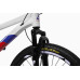 Велосипед LTBIKE BULLET 24" алюминий, рама 12", 7-ск, диск, красный/белый
