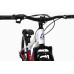 Велосипед LTBIKE BULLET 24" алюминий, рама 12", 7-ск, диск, красный/белый
