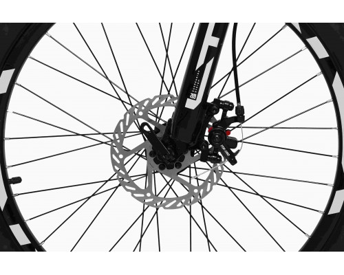 Велосипед LTBIKE BULLET 24" алюминий, рама 12", 7-ск, диск, красный/белый