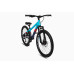 Велосипед LTBIKE BULLET 24" алюминий, рама 12", 7-ск, диск, серый/бирюзовый