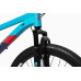 Велосипед LTBIKE BULLET 24" алюминий, рама 12", 7-ск, диск, серый/бирюзовый