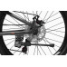 Велосипед LTBIKE BULLET 24" алюминий, рама 12", 7-ск, диск, серый/серебристый