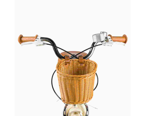 Велосипед NOVATRACK 18" ADELE, сталь, бежевый