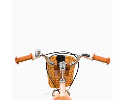 Велосипед NOVATRACK 18" ADELE, сталь, персиковый
