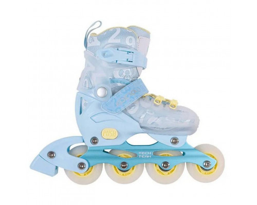 Роликовые коньки Tech Team Kidzroll, бирюзовый, 32-35, M