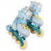 Роликовые коньки Tech Team Kidzroll, бирюзовый, 32-35, M