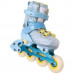 Роликовые коньки Tech Team Kidzroll, бирюзовый, 32-35, M