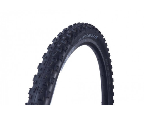 Велопокрышка ARISUN 26"x2.30 (58-559), MOUNT DURHAM, горная, 60TPI, антипрокол, кевлар, 695гр. черная