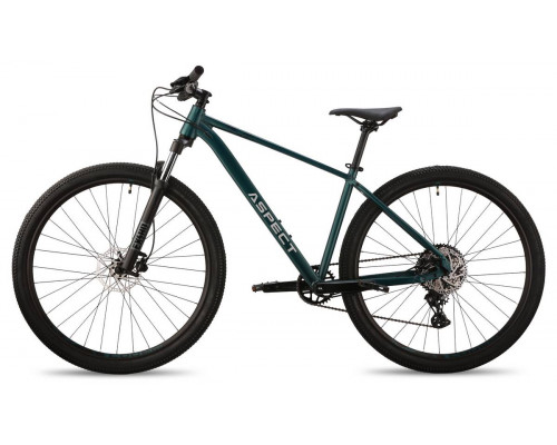 Велосипед Aspect Nickel Elite 27.5 (2026) (M (18"), Зеленый)