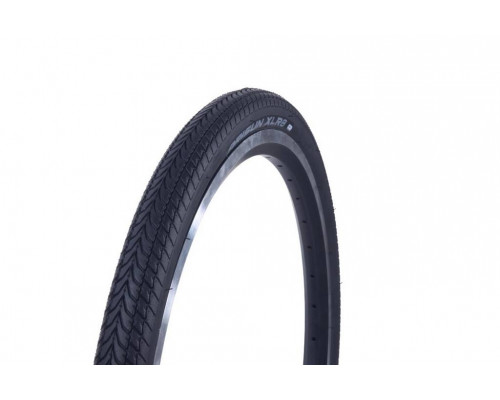 Велопокрышка ARISUN 700x25C (25-622), XLR8, дорожная, 60TPI, антипрокол, кевлар, светоотраж. полоса, 395гр. черная